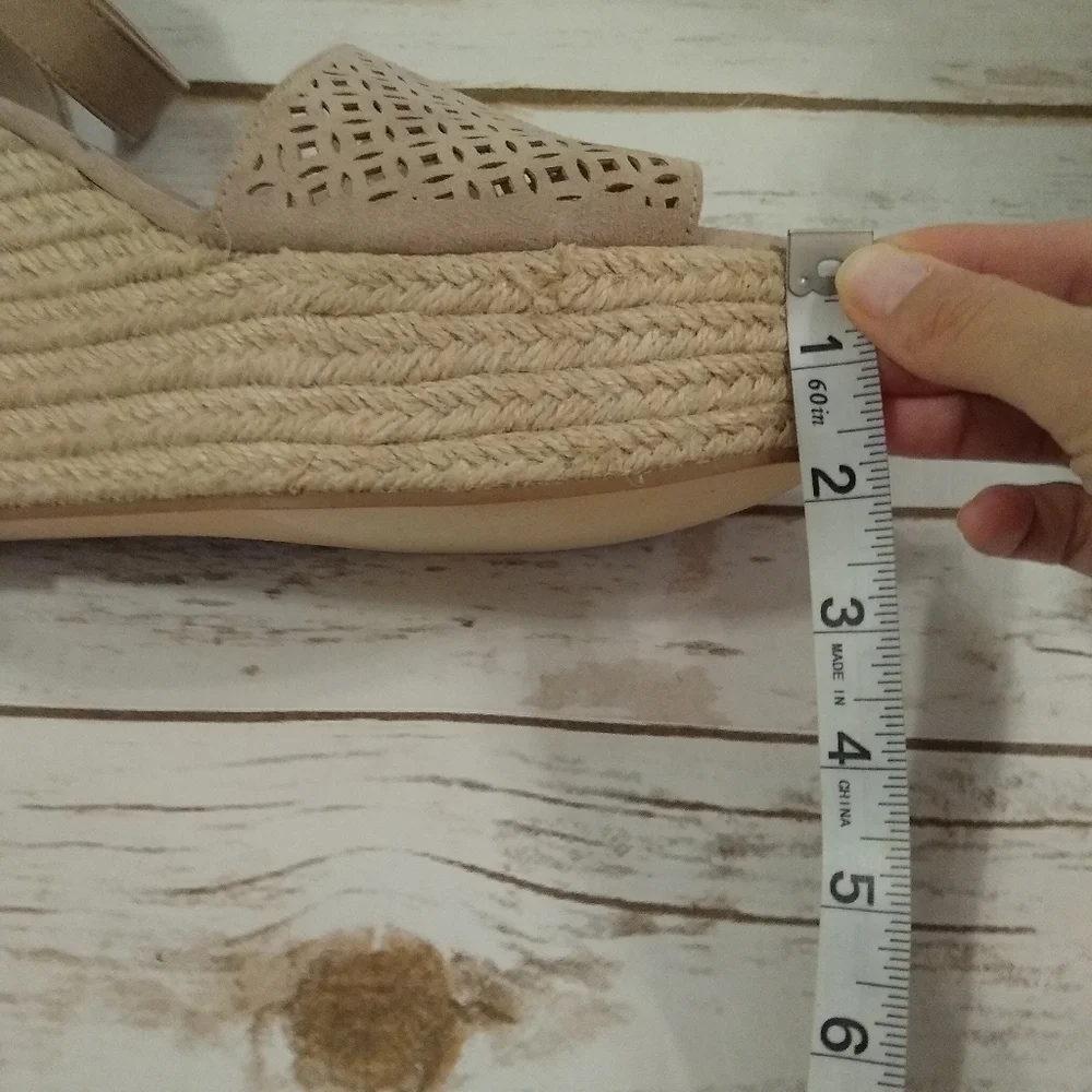 14th & Union Theryn Asymmetrical Espadrille Wedges